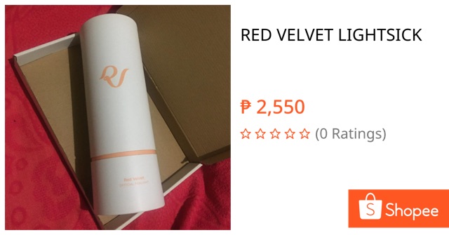 GotchuMarketPH's tweet photo. Selling  RED VELVET LIGHTSICK. Get it on Shopee now! https://t.co/XvKbtpLQNq #ShopeePH https://t.co/PqZc5ARcaW