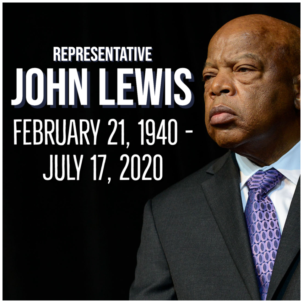 CBSNews's tweet photo. Congressman John Lewis, a civil rights icon who helped organize the 1963 March on Washington and served in Congress for decades, has died at 80 years old after a battle with stage IV pancreatic cancer.  https://t.co/UwB4VKM29V https://t.co/Ch3c1KFVV0