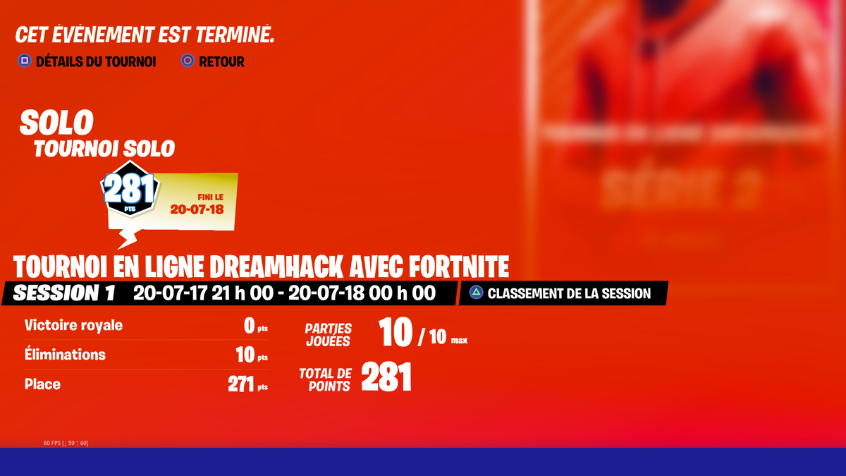 Peydarz's tweet photo. OMG so proud of myself. Didn't qualified for tomorrow's semis-finals, but amazing performance !!! Thanks for all the supports ! 🤩❤️👀 #FortniteDreamHack https://t.co/KAMqB4aNsb