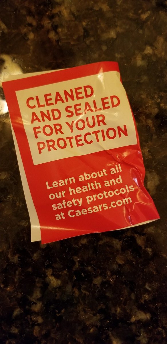 cms_gillanator's tweet photo. @harrahsresort I felt safe entering a room with a sign saying my room has been cleaned but I beg to differ - tape hanging from the ceiling, cake crumbs on the table, hair hanging from the telephone wire. Be better, especially with the times. https://t.co/xxvglAj0SB