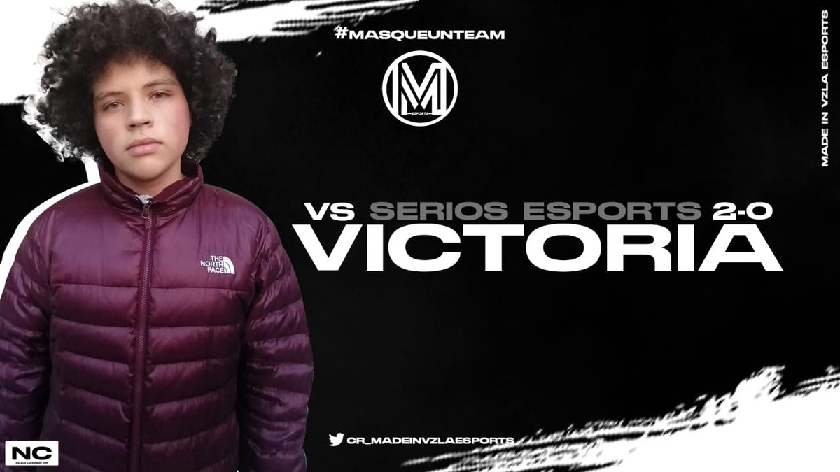 CR_madeinvzla's tweet photo. #CR | #VICTORY
ββββ
π | @PowerCupCR
π | @Serios_eSports
β
| 2-0
β | 2 FECHA
ββββ
Β©οΈ | @EleRoyal2020
π£οΈ | @Gabr_iel02
ββββ
CONSEGUIMOS UNA SΓLIDA VΓCTORIA 0-2 ANTE UN DURO RIVAL COMO LO ES #SE Y NOS JUGAREMOS EL PASE A PLAYOFFS ANTE @DarkWarriorst
#GOMIV
#MQUT https://t.co/BhZkrEtLfj