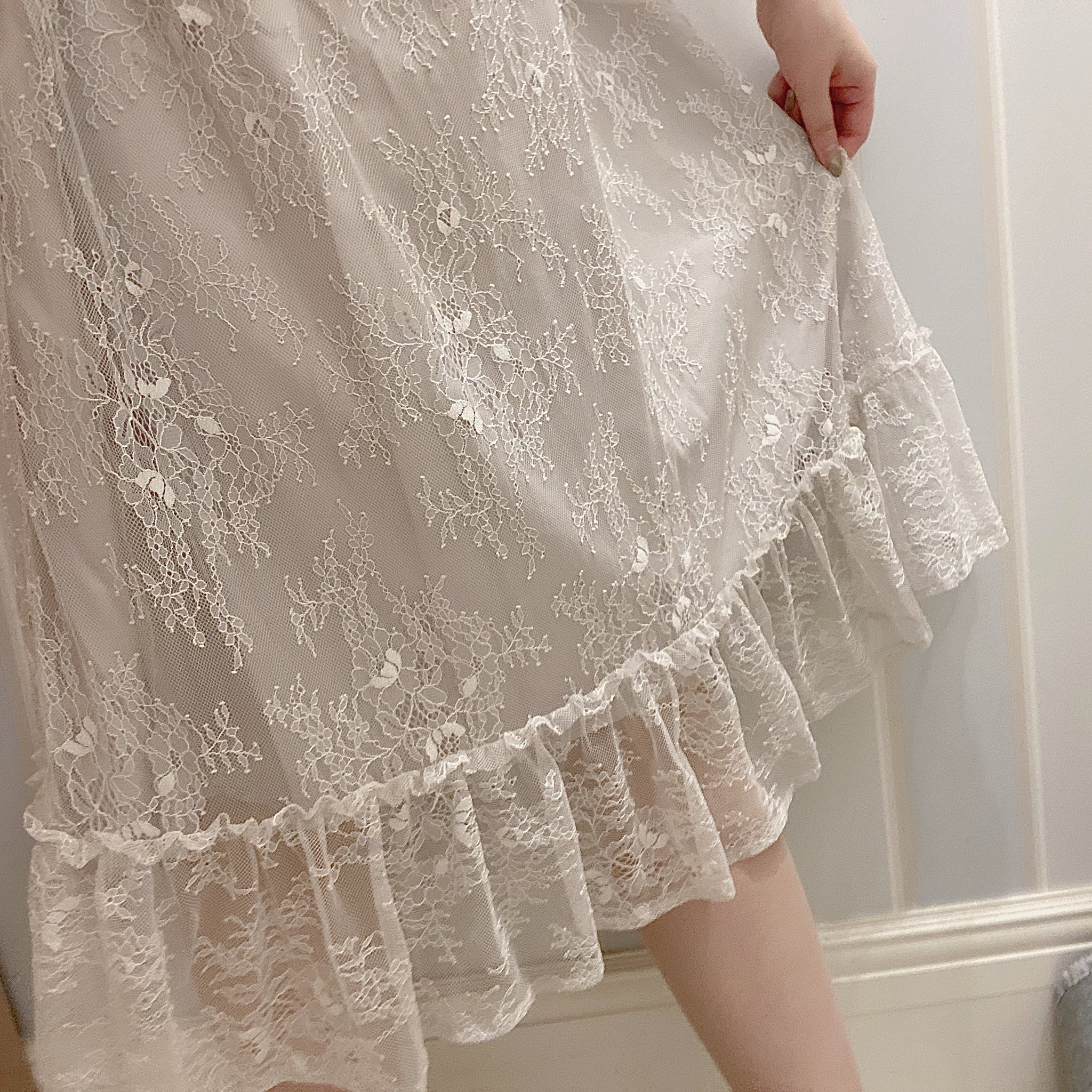タグ付♡ALBINAbyGOLDS♡ハートおりぼん総レースワンピ♡2way♡PK evelyn على X: 