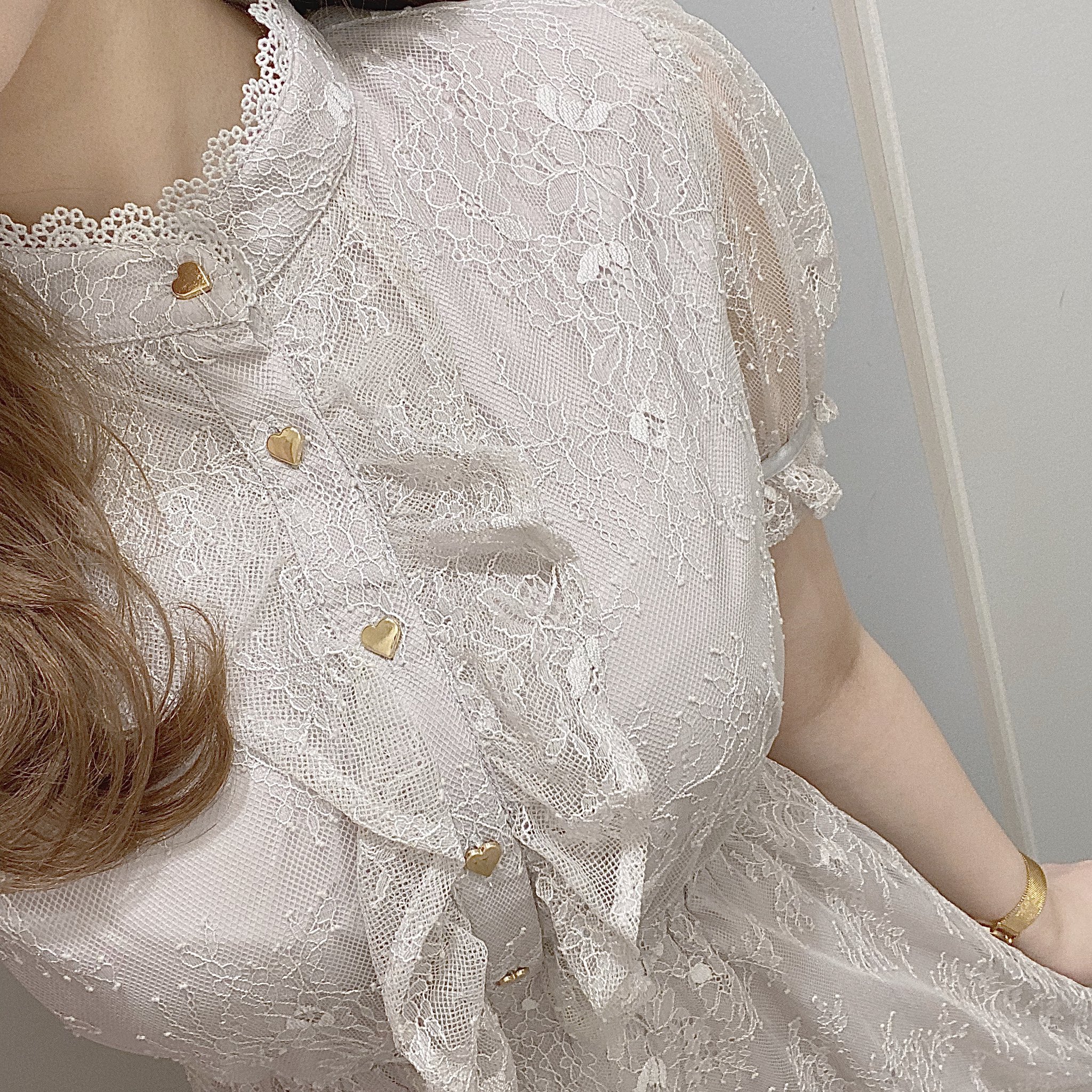 タグ付♡ALBINAbyGOLDS♡ハートおりぼん総レースワンピ♡2way♡PK オールレースロング 結婚式ワンピース パーティードレス 成人式