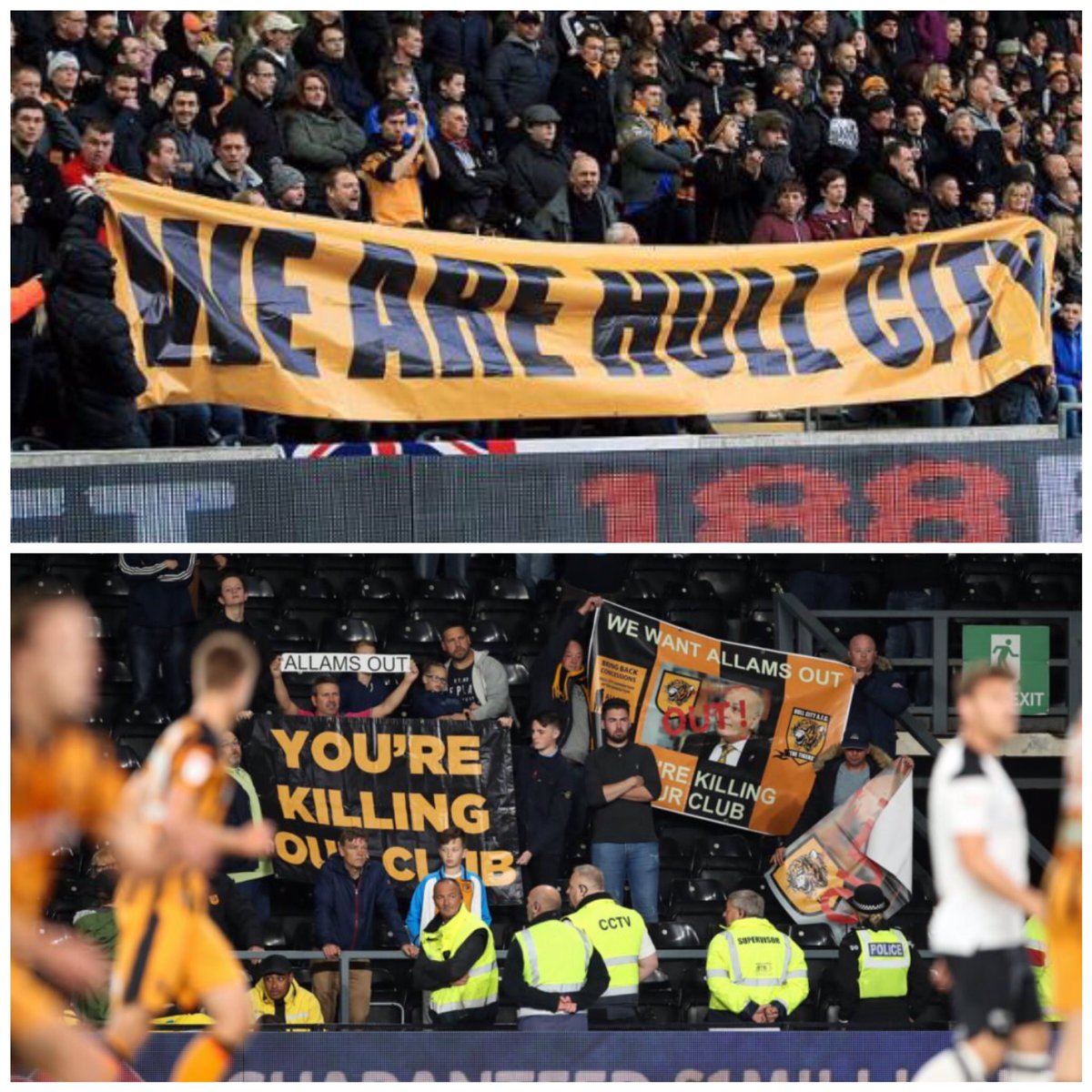 All the hard work, thrown away because of our evil, vindictive owners and the complacency shown by them is damning, ranging from player contracts to alienating the fan base, destroying the fan base, removing disabled concessions and losing a full generation of young fans....