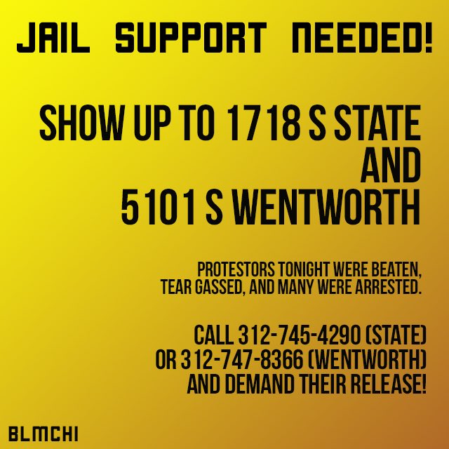 BLMChi's tweet photo. Calling all our people https://t.co/9GbwL7ijBG