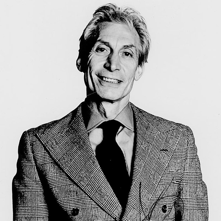 get to know charlie watts, the drummer of the rolling stones: a thread :)