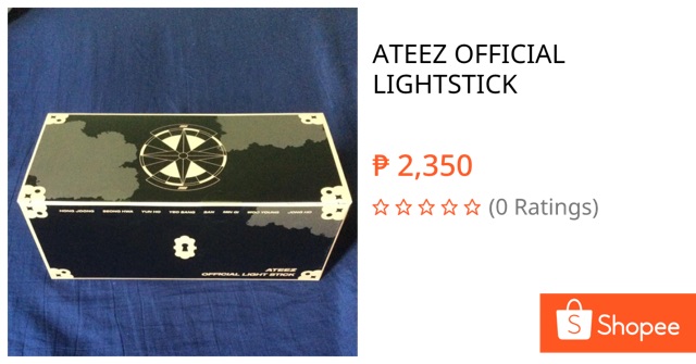 GotchuMarketPH's tweet photo. Selling ATEEZ OFFICIAL LIGHTSTICK. Get it on Shopee now! https://t.co/8UZMyus8Mu #ShopeePH https://t.co/AXQgdIIEQt