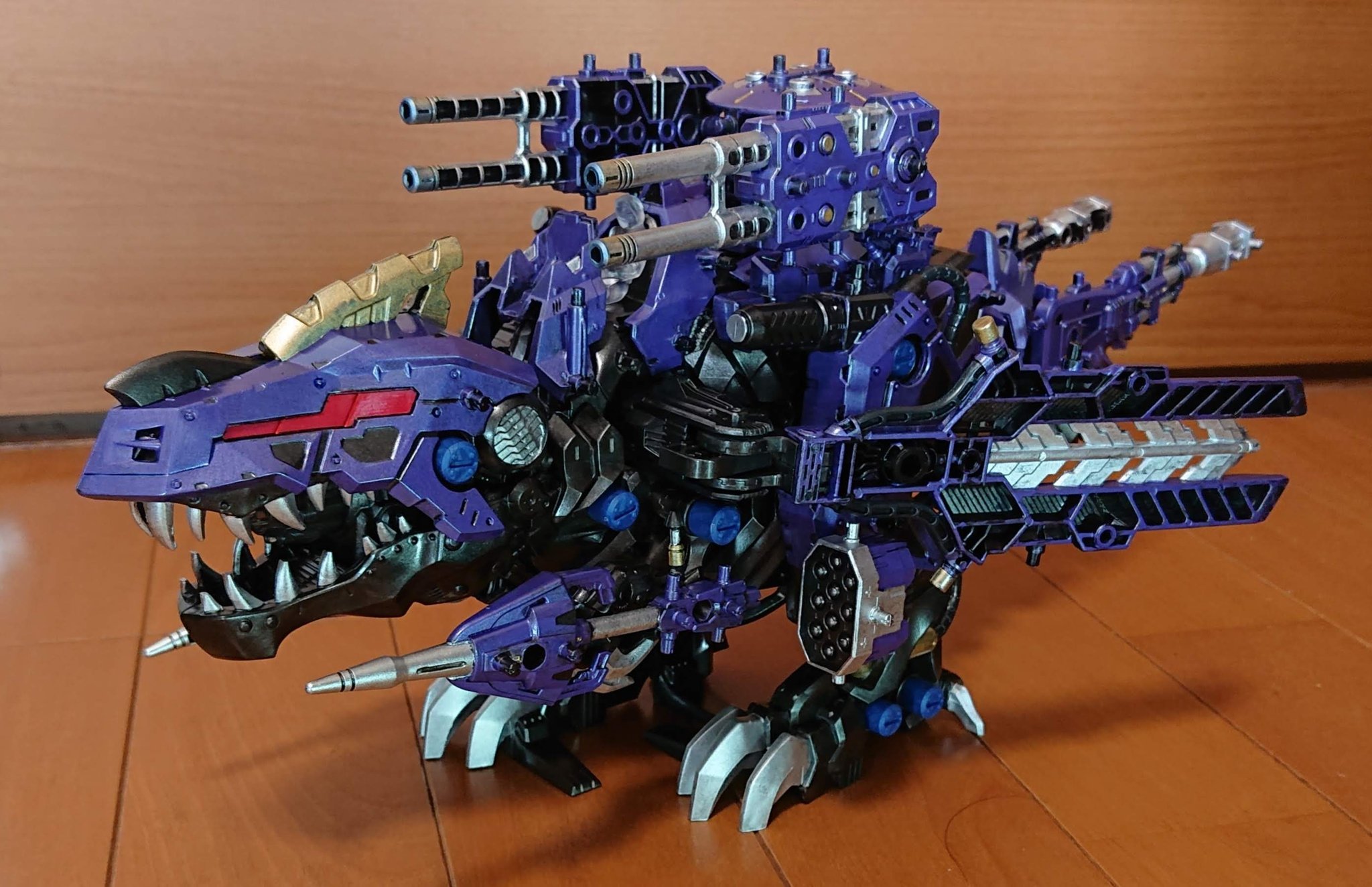 ゾイドワイルド　オメガレックス　ブレイバー　塗装済　完成品　改造
