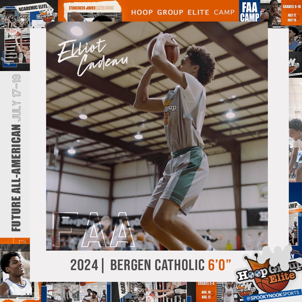 PrepScene's tweet photo. The @TheHoopGroup runners should just outline the court in caution tape for his first game tomorrow morning .. He’s been killin’ cats #MURDASCENE https://t.co/ONlht3FSdf