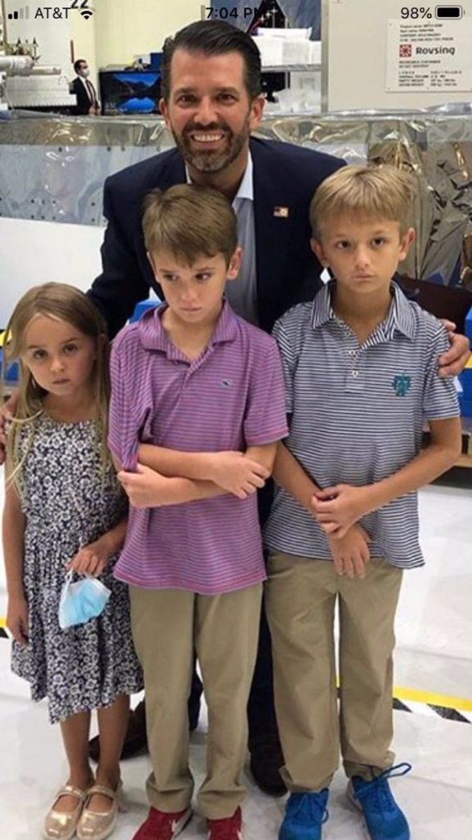 princessfemme's tweet photo. hey #DonTheConJr ~
this pic๐ w your precious
munchkins makes you
look like a shit father...
why, you ask...
bc they look fucking abused!!!
the apple doesnโt fall far from
the tree!!!
#LikeFatherLikeSon
#JustStop
#ChildAbuse
#FirstGrifterFamily
#CocaineDaddy
#WhereAreTheChildren https://t.co/jeyBik12rI