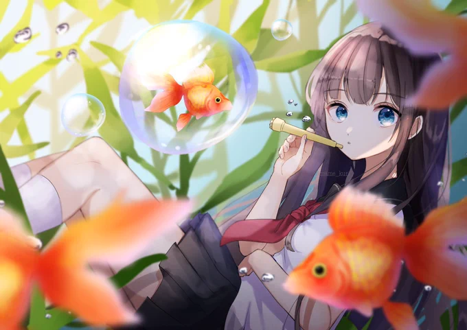 #女の子のイラストだけで興味を持ってくれる方へ届け
気に入ってる絵です✍️ 