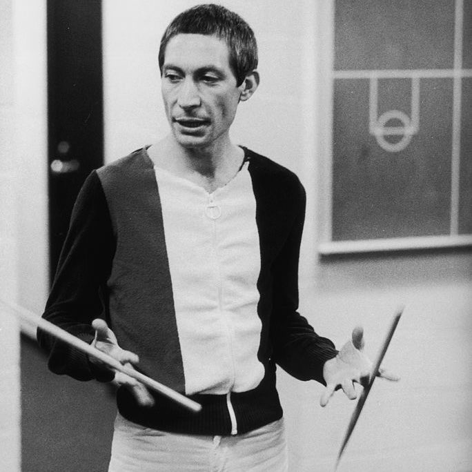 charlie's inspirations include sid catlett, dave tough, red reece, gene krupa, max roach, joe morello, jake hanna, louis bellson, al jackson, phil seaman, georgie fame, d.j. fontana, roy haynes and jerry allison.he'd watch jazz & blues drummers at london clubs and emulate them.