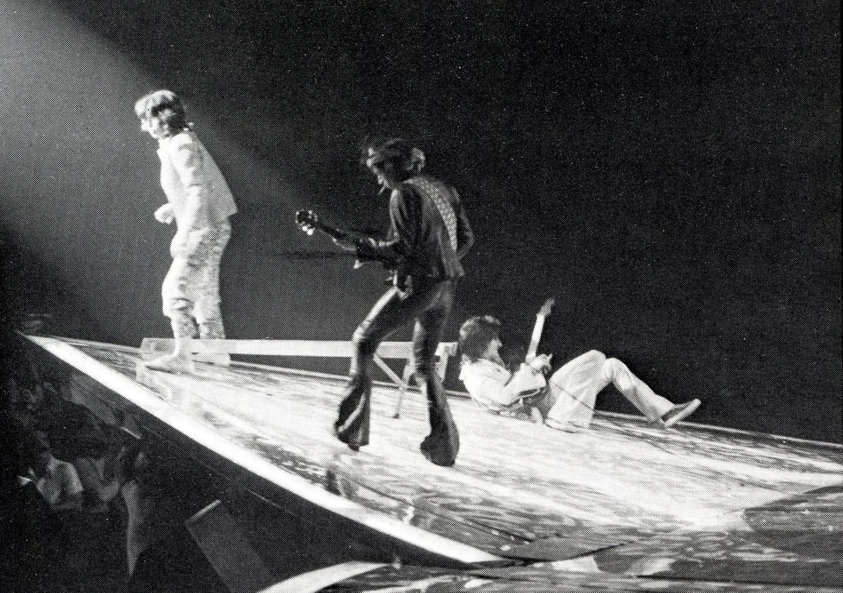 he still enjoyed designing, however. charlie did the art for some early stones records and, along with mick jagger, helped design stages for tours ranging from 1975-2007.