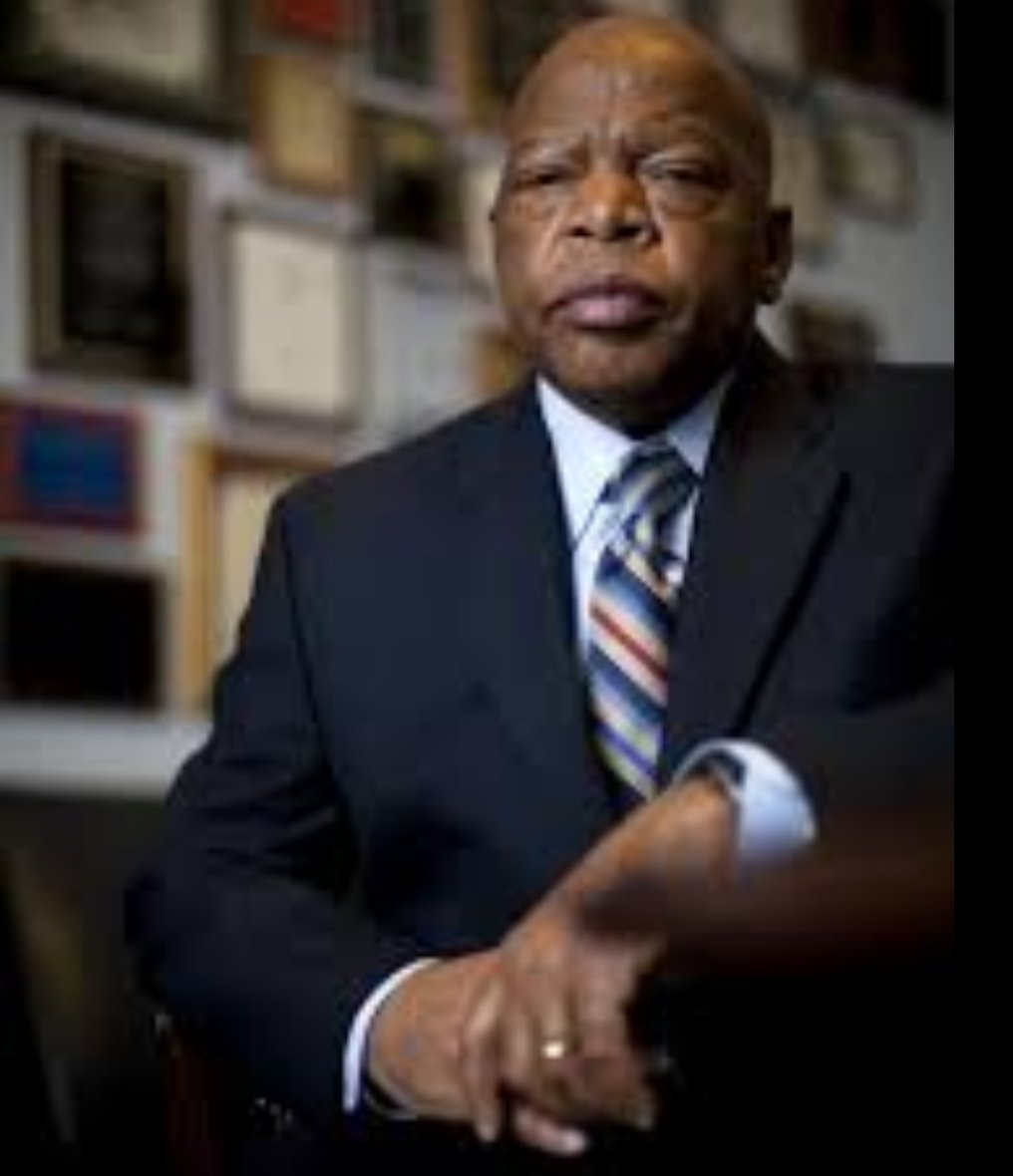 dcmoni's tweet image. RIH @repjohnlewis !!!!!  Civil rights hero!