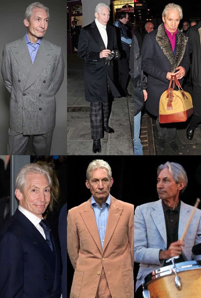 charlie is known for his fashion, being a well-dressed gentleman. he was called one of the world's best dressed men by the daily telegraph and vanity fair inducted him into their international best dressed list hall of fame. look at this king!