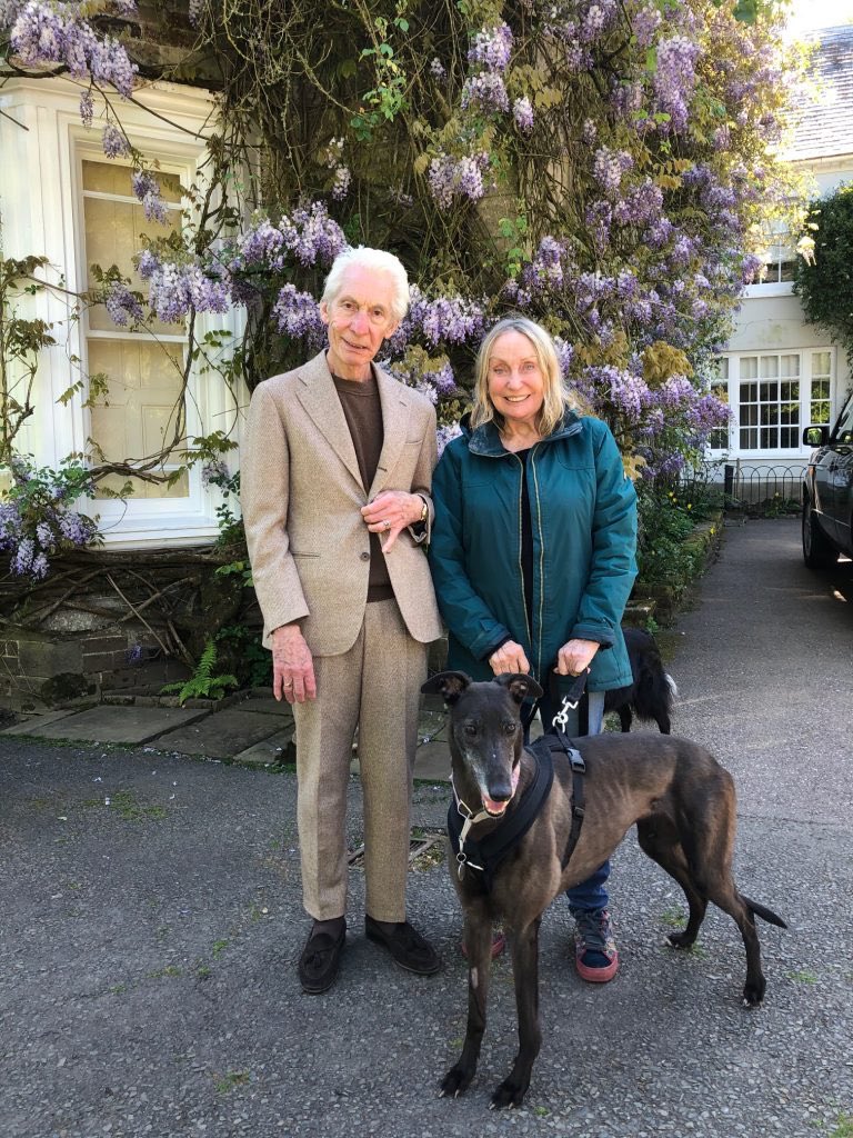 charlie loves animals and raises horses and adopts dogs! more recently, in may 2020, charlie and shirley adopted a greyhound dog!