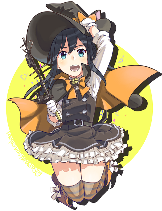 この朝潮ちゃんうまくかけたと思ってる 