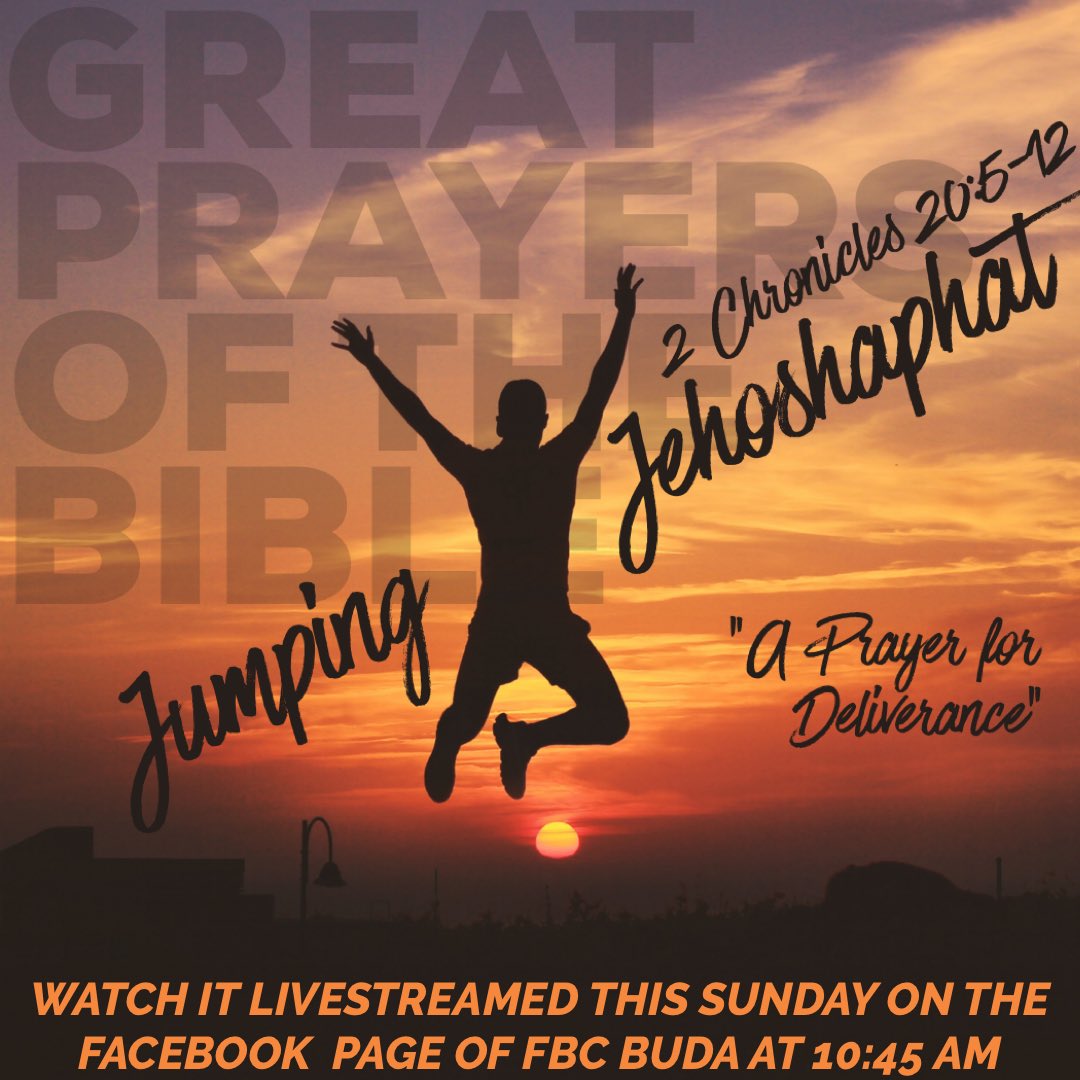fbcbuda's tweet photo. Worship with us at FBC Buda this Sunday at 10:45 live in person or watch it live on our Facebook page. #FBCBuda #GreatPrayers https://t.co/stISo4OzD7