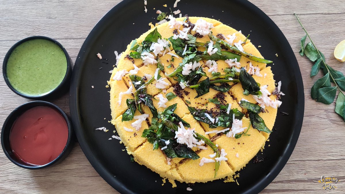 CravingTales's tweet photo. Soft and Spongy Khaman Dhokla recipe
https://t.co/YlQpBGatVQ

#breakfast #weekendvibes #SaturdayMorning #foodie #recipeblog https://t.co/zDaTHFADe7