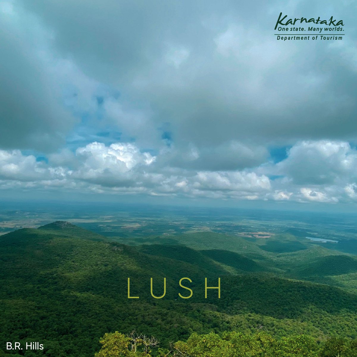 KarnatakaWorld's tweet photo. Which is your favourite Hiils? 🌄
An unbelievable expanse of lush green hills with variety of flora and fauna, BR Hills is an adventure into the heart of the nature! Close your eyes and let your mind script an adventure!
_
#NammaKarnataka #sundayvibes #KarnatakaDiaries #brhills https://t.co/bluuzPZGad