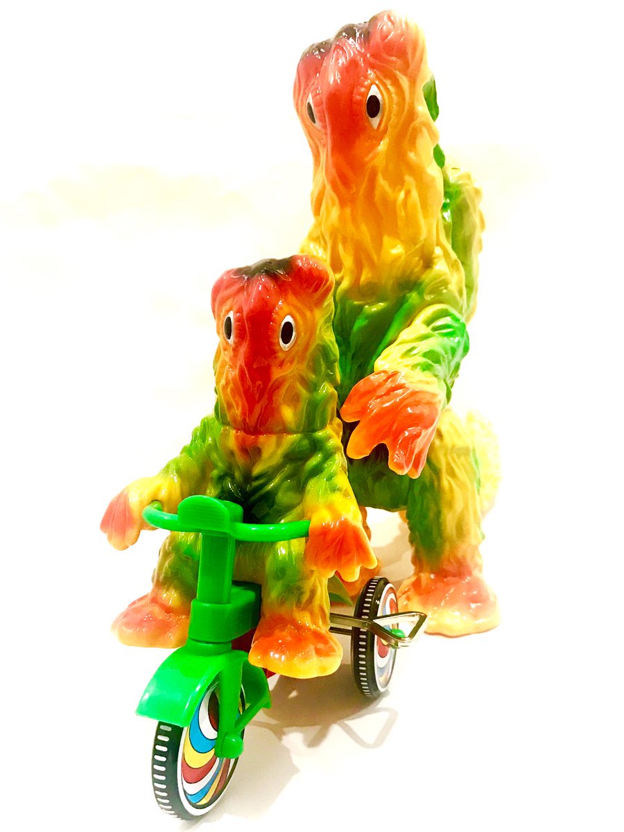 M1号製ヘドラ三輪車が届きました！ブルマァクそのままの造形・配色