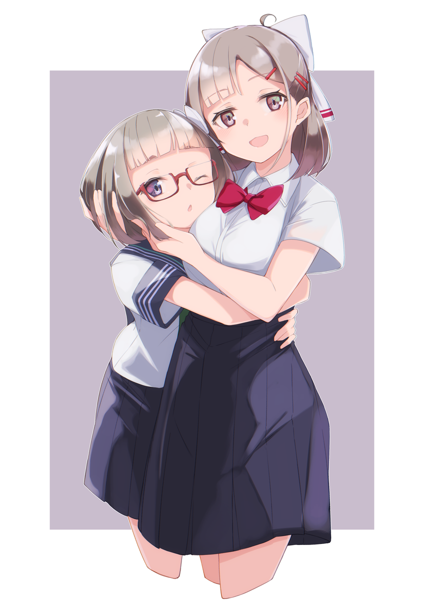夕張(艦これ) 「艦これとうちの子描いてます

#誰か優しい人が拡散してくれてフォロワーさんが増え」|Uut．💉×4のイラスト