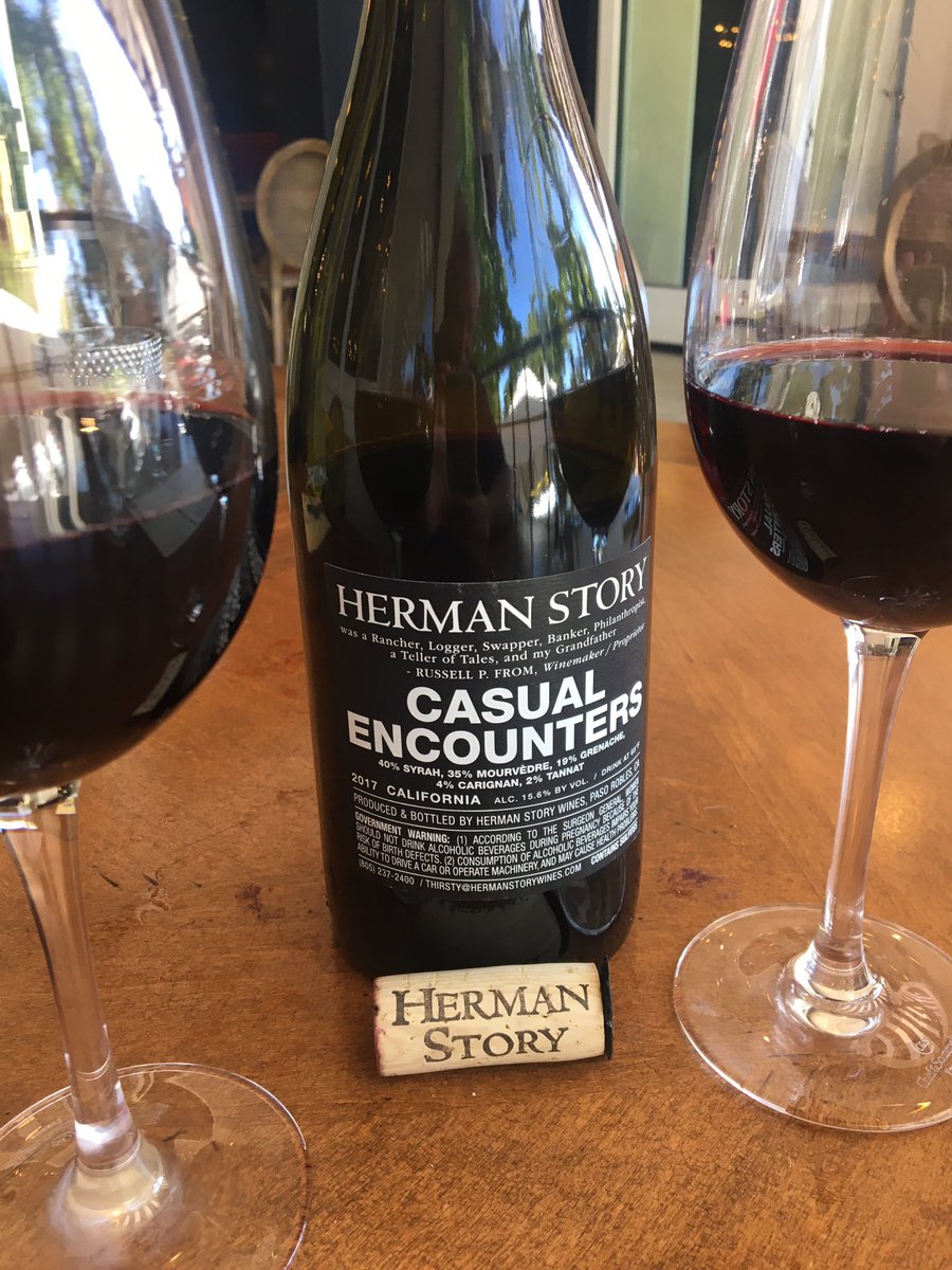 BartlettBacchus's tweet photo. @Constan70997526 I trust you mean on top of the Ditch Digger..... hahaha? We also “pulled” these two #CasualEncounter  from #HermanStory Crazy good GSM+ styled Rhône Blend. Bang on! Excellent wines. You pulling anything tonight? https://t.co/1EVEOlE2wS