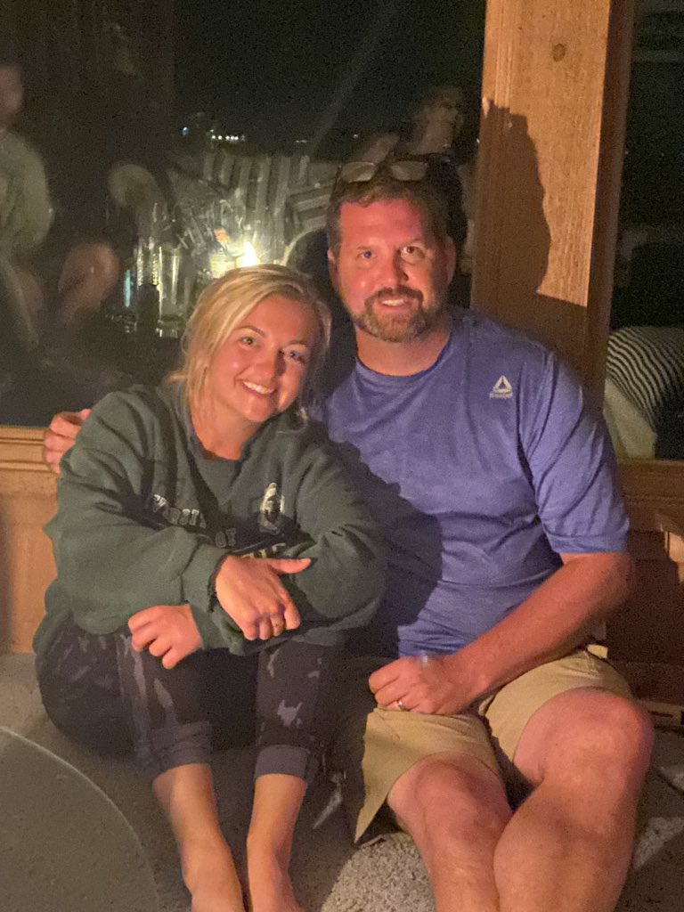 No power but still enjoying the night by candle light!! #maplelake