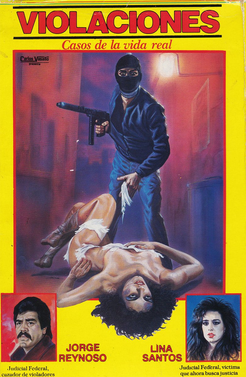 Trash_Mex's tweet image. Julio Ruiz Llaneza&apos;s homage to the Nota Rojas entitled Violaciones: Casos De La Vida Real (1990)! See: Jorge Reynoso shoot down bad fuckers! Lina Santos shoot down bad fuckers! Roberto Ballesteros stealing apples! #cinemexicano #mexploitation

trash-mex.com/2020/07/Violac…
