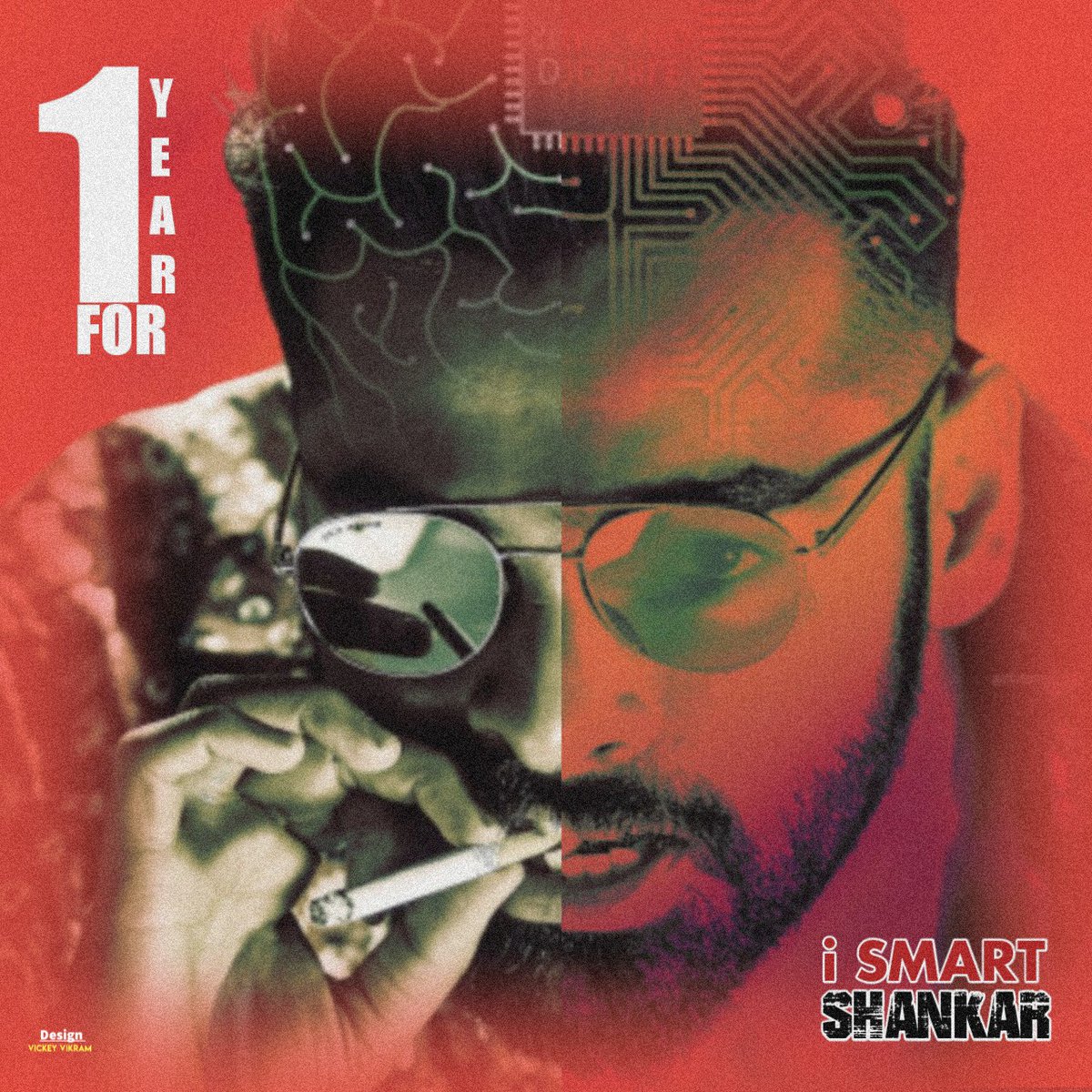 TrendRAPO's tweet photo. Here it is Another Design 🔥🤙

Design : @vickey9036 
@ramsayz || #iSmartShankar 
#1YearForiSmartShankar https://t.co/qGnVe9fkJp
