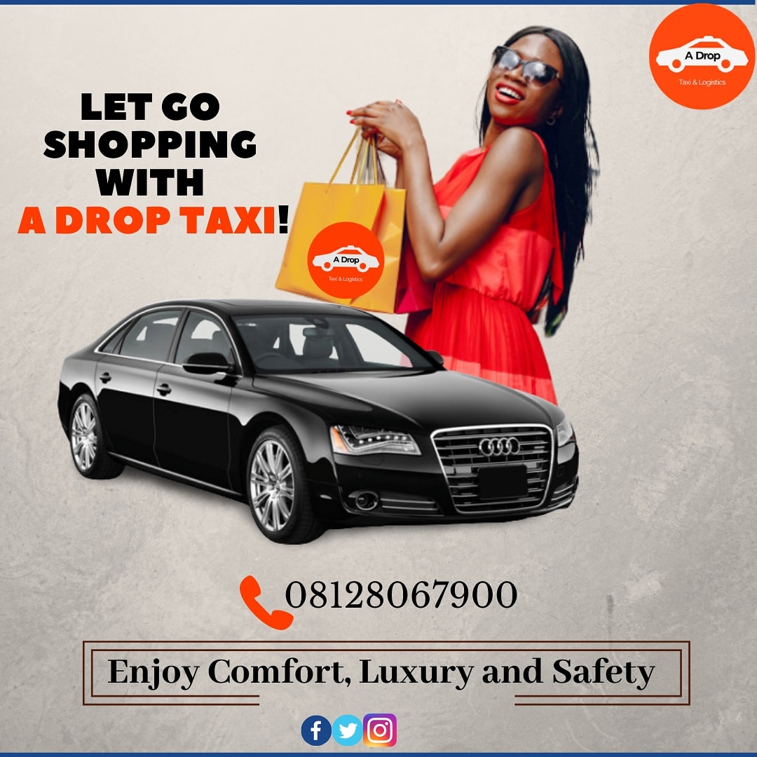 taxi_drop's tweet photo. Saturdays are for shopping:

Go shopping as a VIP.

Enjoy comfort, safety, fully air-conditioned cars and experience drivers.

Book A Drop Taxi Now.

Call 08128067900

Follow us on Facebook, Twitter and Instagram A Drop Taxi &amp; Logistics

#Uyo https://t.co/jpJ4Fi9fec