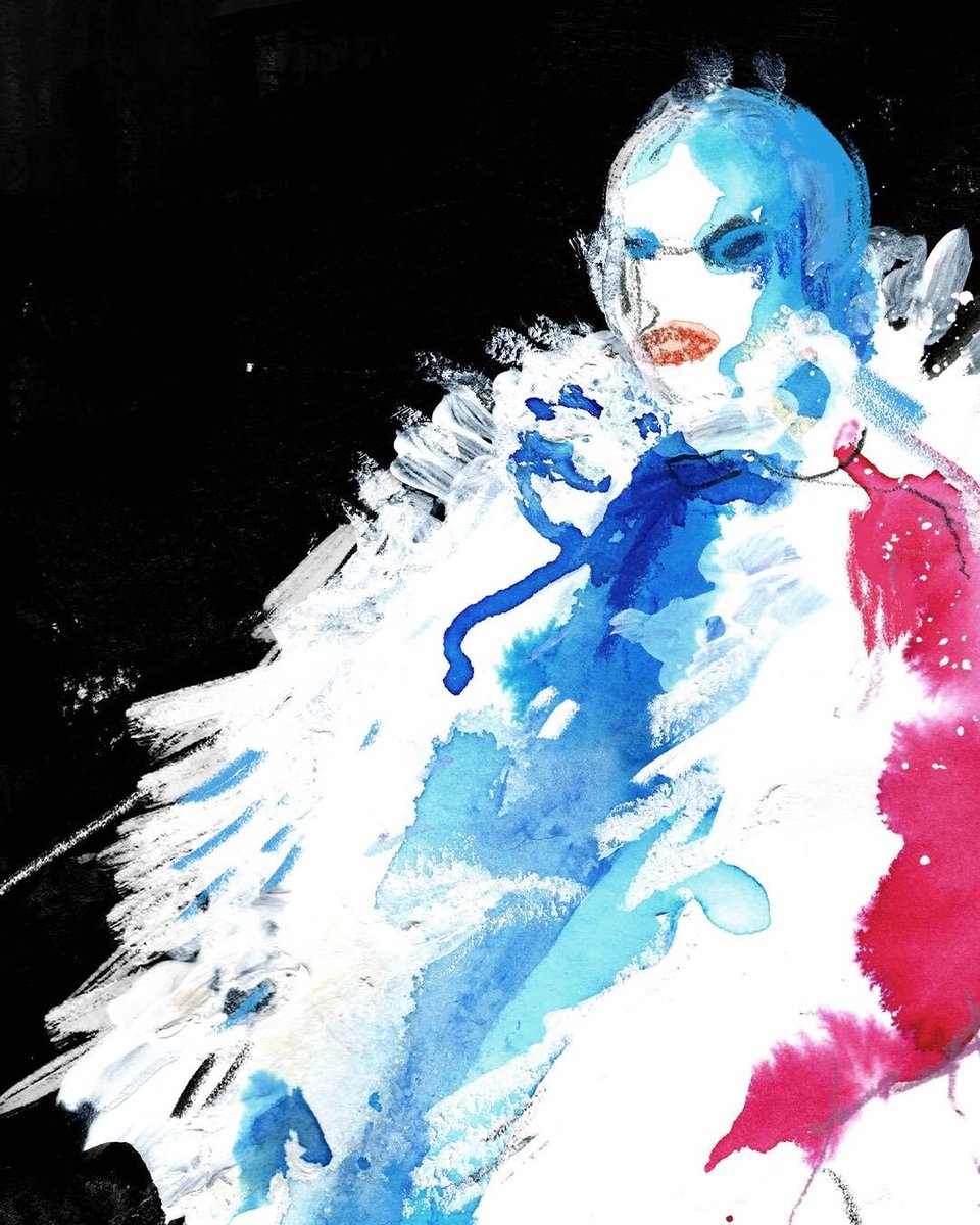 SHOWstudio's tweet photo. View #ParisFashionWeek S/S 21 through the eyes of #SilvanBorer. Interpreting the looks of the season, Borer captures the likes of @Hermes_Paris, @RICKOWENSONLINE and #WalterVanBeirendonck via his dreamy, whimsical and vibrant artworks. 

https://t.co/Uw4P76lLtH https://t.co/uTJ9muYXDR
