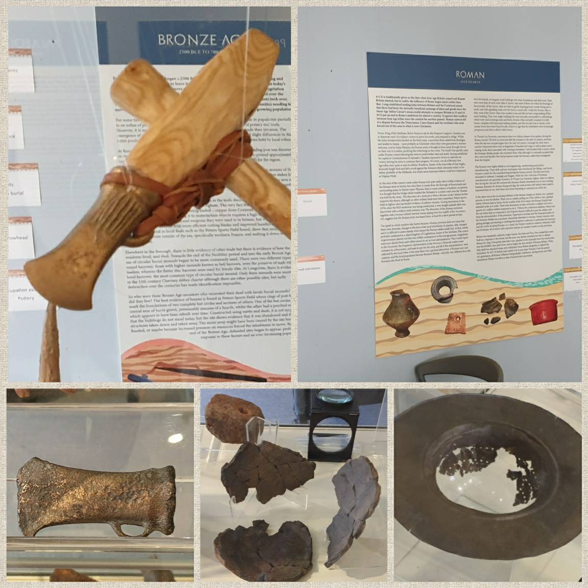 ChertseyMuseum's tweet photo. One week to go! "In The Beginning: prehistoric Runnymede" is ready for 25/7 re-opening. New opening hrs & procedures so please check https://t.co/XPFPzKH5PJ before setting off. Looking forward to seeing you again 😷🖐↔️ #GoodToGo #OpenForBusinessSoon https://t.co/tlRCkWQbge