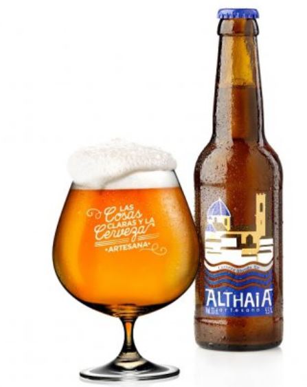 Hoy en el aperitivo beberemos una cerveza bien fresquita. En esta ocasión hemos escogido ALTHAIA BLONDE ALE de @Althaiartesana 
#Arroces #Valencia #doityourself
