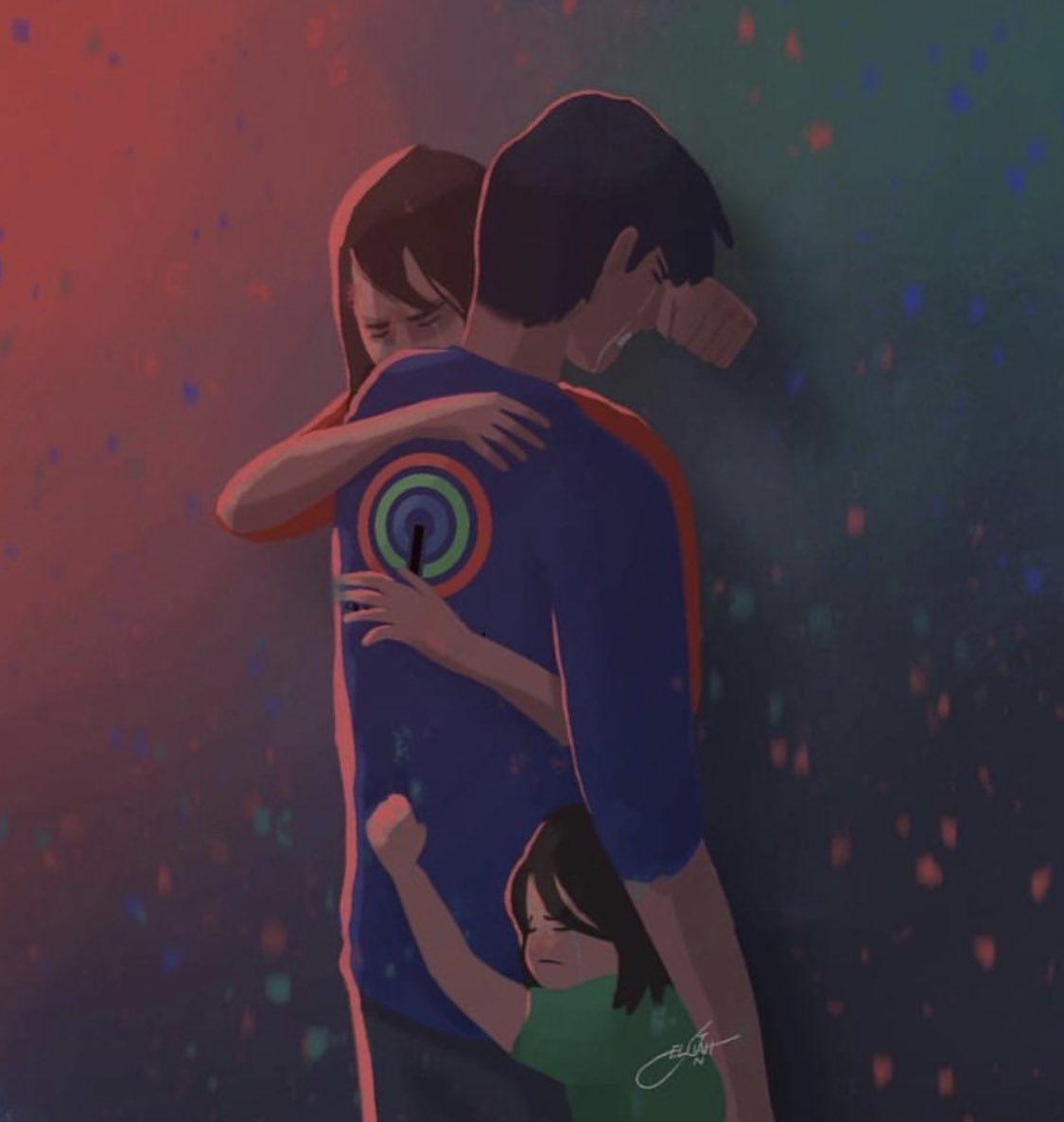 Liwanag sa madilim na dinadaanan ng aking pamilyang empleyado ng 
ABSCBN ❤️💚💙