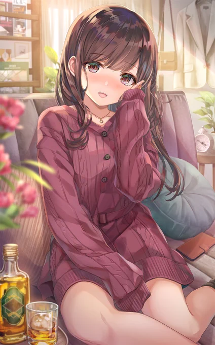 #女の子のイラストだけで興味を持ってくれる方へ届け 
届きますように? 
