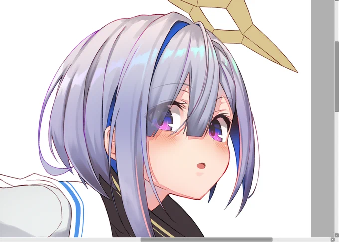 顔塗れた 
