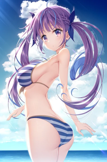 夏なので水着～ #あくあーと 