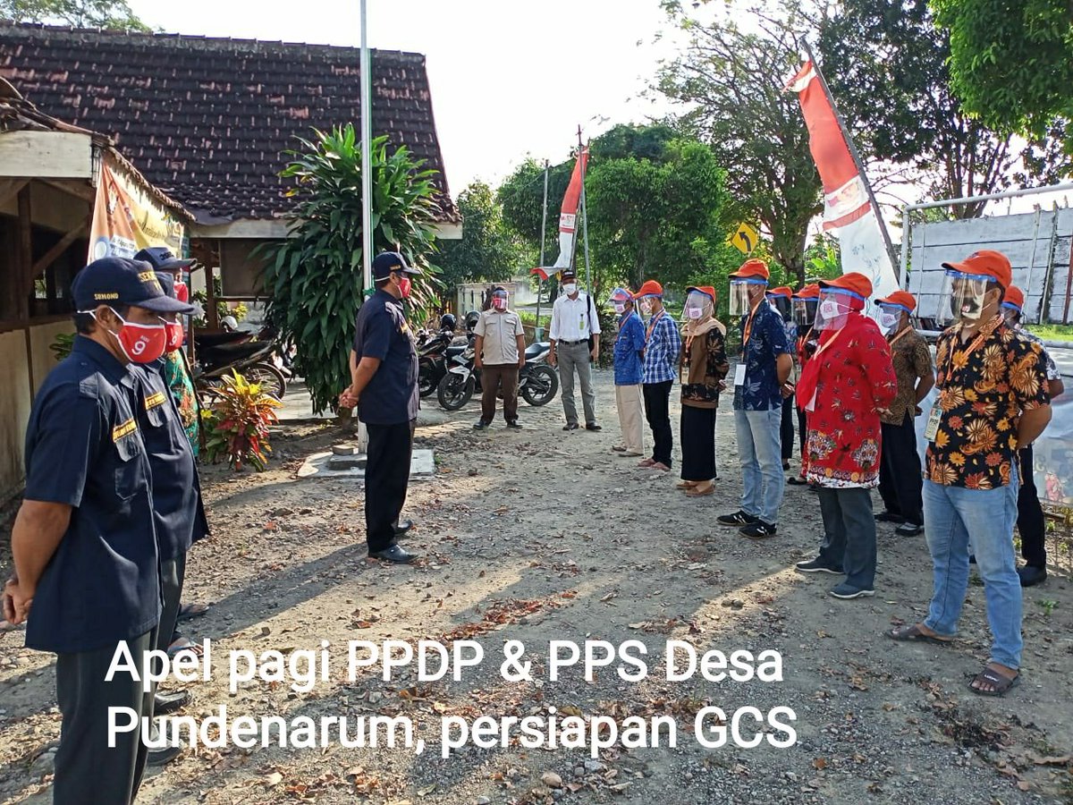 ppspundenarum's tweet photo. Apel pagi PPDP &amp; PPS Desa Pundenarum untuk Pilbub Demak 2020 https://t.co/M7zI8QgXy7