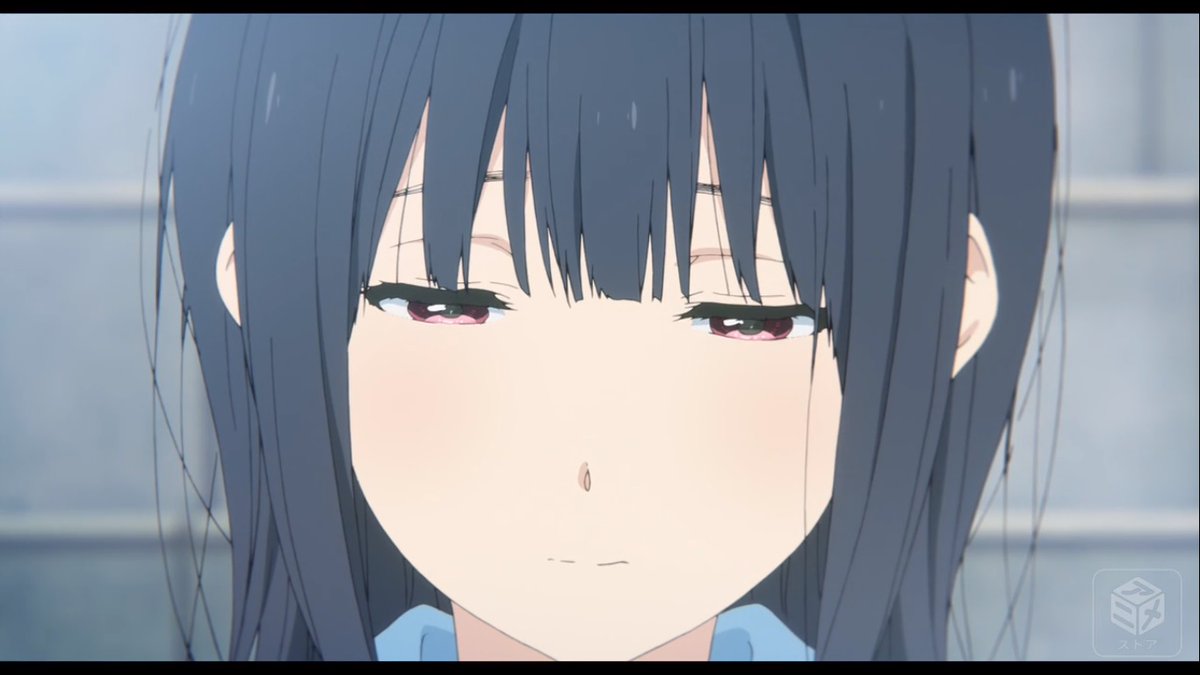 ラヴェル リズと青い鳥 Dアニメ版を観始めました リズをpcで観るのは初 出だしの みぞれの一挙手一投足に引き込まれる この髪のほつれ毛が堪らなく好き 溜め息 そして2 3枚目でもう山田尚子監督がこだわったという 瞬きにならない瞬き が見られる