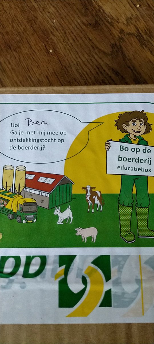 beaboschhoeve's tweet image. #boerderijterras ons bee.
Blij met educatie pakket van #agrifirm