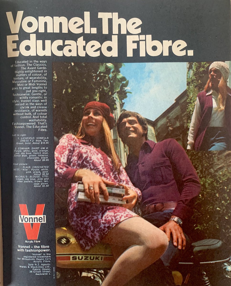 70s_fashion's tweet photo. Majoring in Fashion #1970s #fashion #vonnel #fabric #newzealand https://t.co/KiYj0kmzgI