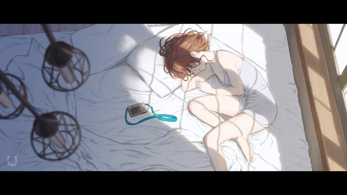 #女の子のイラストだけで興味を持ってくれる方へ届け 
爽やかでゆったりした女の子が好きです 