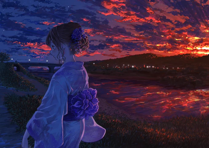 #女の子のイラストだけで興味を持ってくれる方へ届け 
爽やかでゆったりした女の子が好きです 