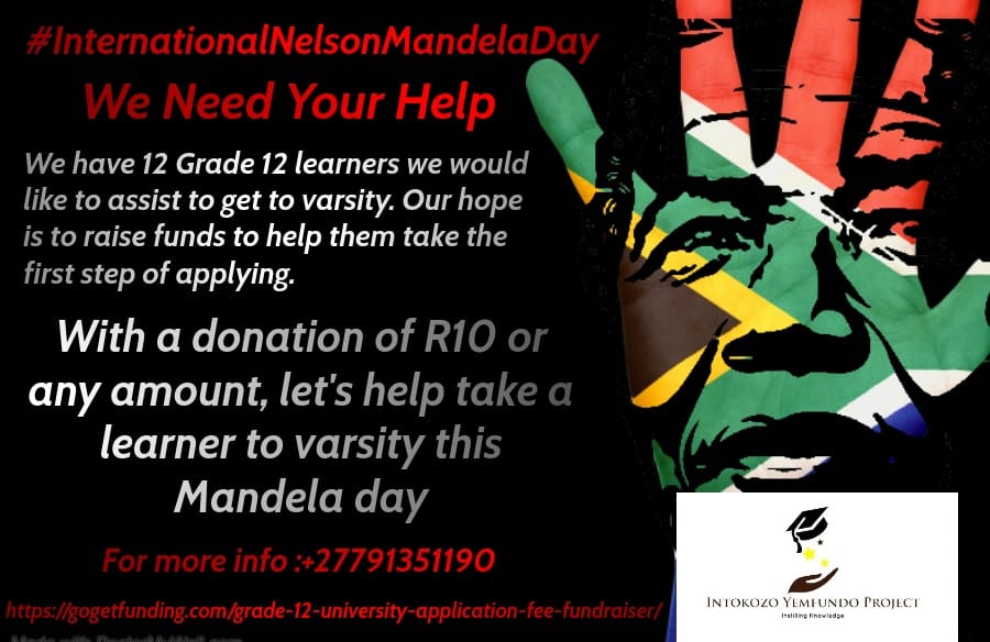 Intokozo_Edu's tweet photo. #67mintues #NelsonMandela #MandelaDay2020 #DJSbu https://t.co/CflZSYpDOO