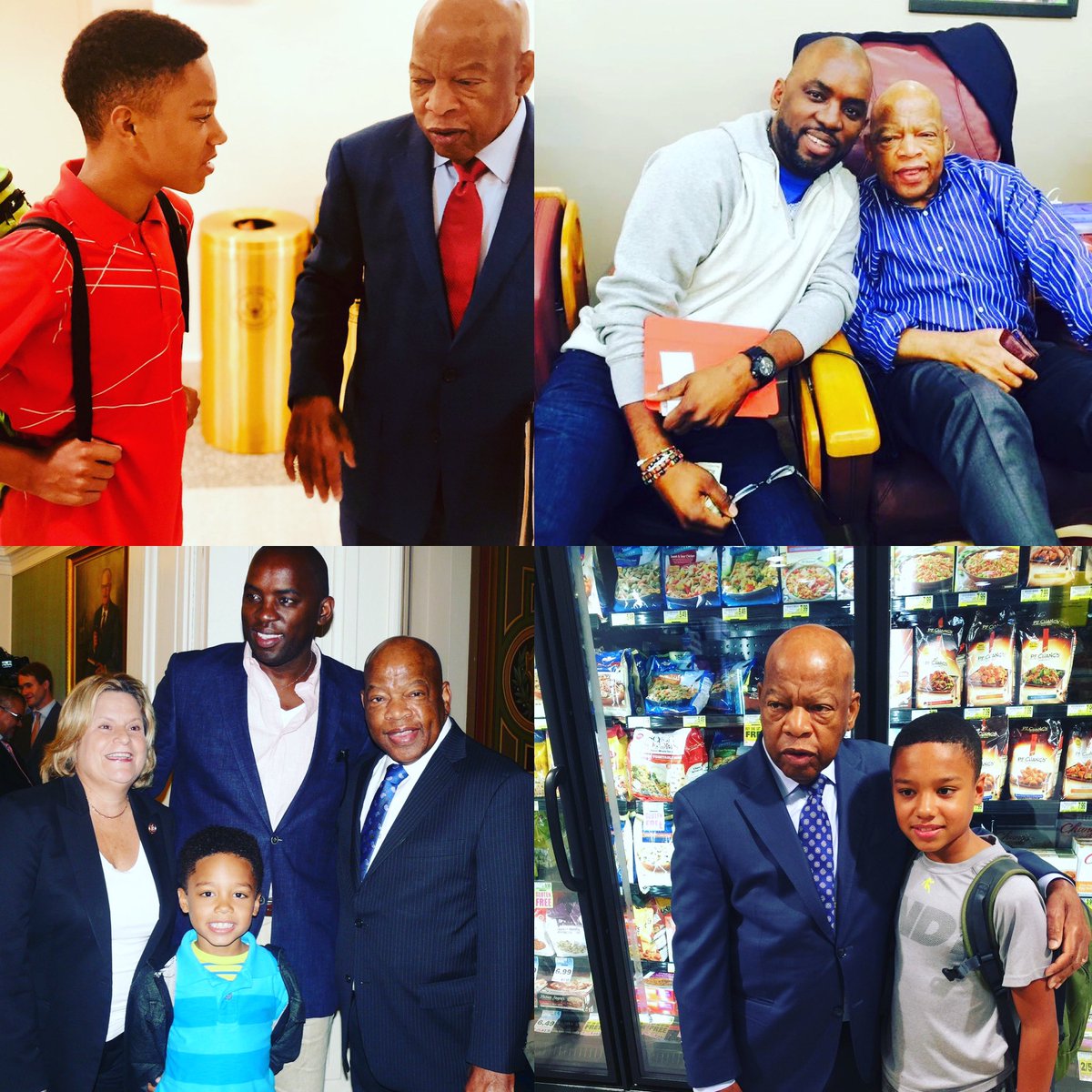 He shared a special bond with our son. #JohnLewis