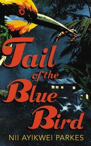 I loved his book because I hardly ever see crime novels set in Ghana.Tail Of The Blue Bird by Nii Ayikwei Parkes is an extraordinary fusion of forensic science and ordinary Ghanaian police work. Ayikwei Parkes blends pidgin and twi to tell a lovely entertaining and lovely story.