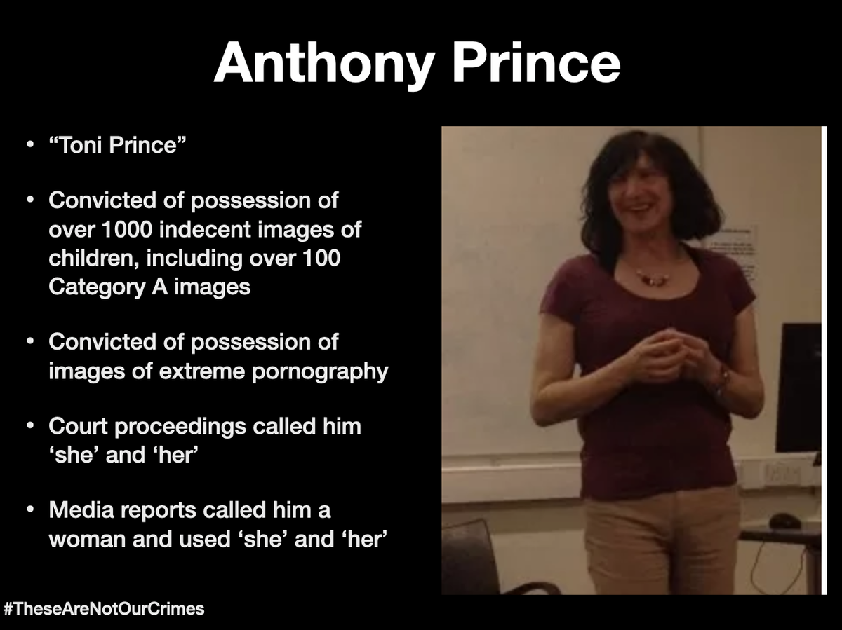 2019: Anthony Prince/Toni Prince #TheseAreNotOurCrimes  #KeepPrisonsSingleSex
