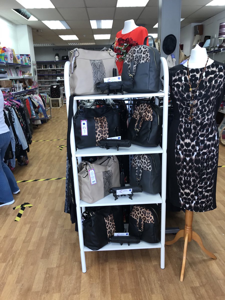Look at CRUK beautiful bags greatprices #visitmontrose