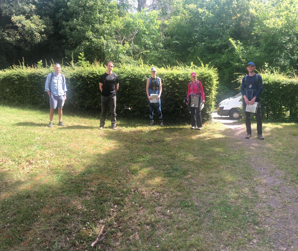 Our @MtnTraining #LowlandLeader course candidates are getting ready to enjoy the great outdoors working on their navigation, map reading and leadership skills! 
#getoutdoors #compass #navigating